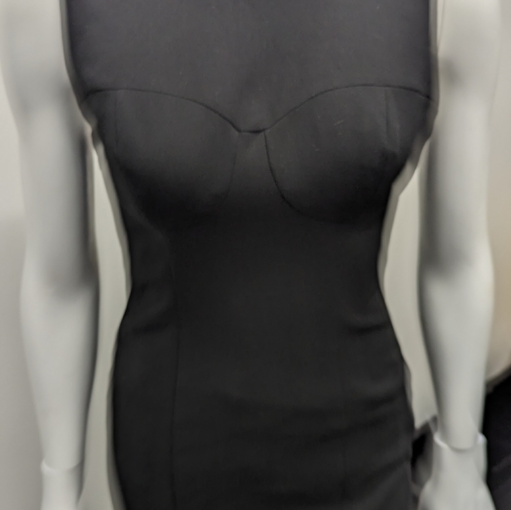 Black Halo Walker Black Sheath Dress NEW - Picture 4 of 5